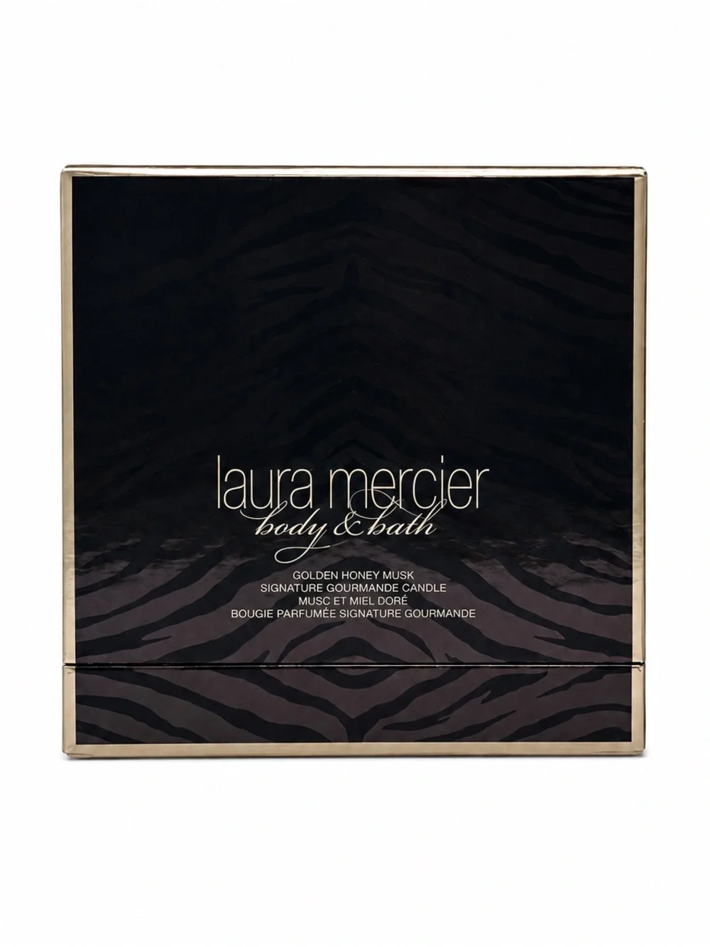 New-Laura Mercier Bath & Body Golden Honey Musk Signature Gourmande Candle 17 oz